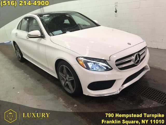 2017 Mercedes-Benz C-Class C300 4MATIC Sedan with Sport Pkg, available for sale in Franklin Square, New York | Luxury Motor Club. Franklin Square, New York