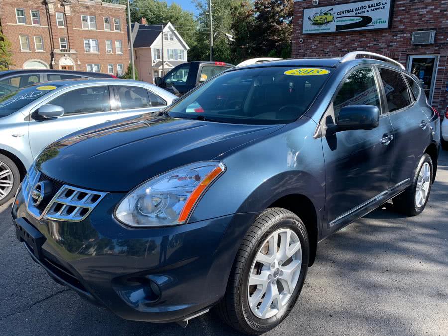 2013 Nissan Rogue AWD 4dr S, available for sale in New Britain, Connecticut | Central Auto Sales & Service. New Britain, Connecticut