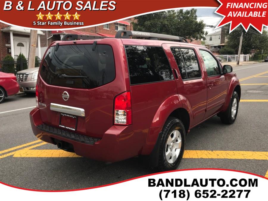 2007 Nissan Pathfinder 4WD 4dr S, available for sale in Bronx, New York | B & L Auto Sales LLC. Bronx, New York 2007 Nissan Pathfinder 4WD 4dr S, available for sale in Bronx, New York | B & L Auto Sales LLC. Bronx, New York
