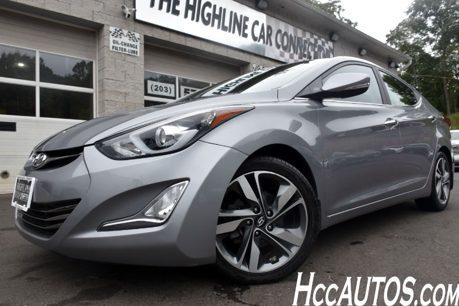 2015 Hyundai Elantra 4dr Sdn Auto Limited, available for sale in Waterbury, Connecticut | Highline Car Connection. Waterbury, Connecticut