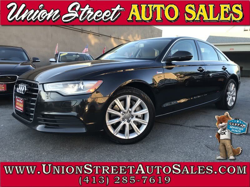 2013 Audi A6 4dr Sdn quattro 3.0T Premium Plus, available for sale in West Springfield, Massachusetts | Union Street Auto Sales. West Springfield, Massachusetts