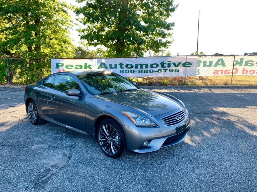 2012 Infiniti G37s Coupe 2dr x AWD, available for sale in Bayshore, New York | Peak Automotive Inc.. Bayshore, New York