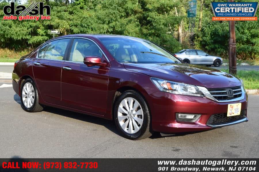 2013 Honda Accord Sdn 4dr I4 CVT EX-L w/Navi, available for sale in Newark, New Jersey | Dash Auto Gallery Inc.. Newark, New Jersey