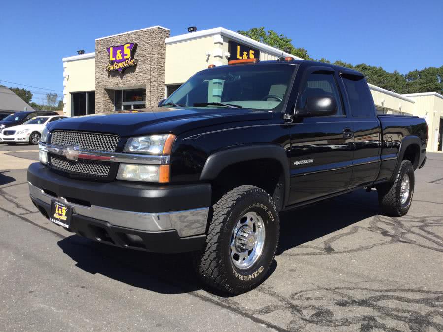2003 Chevrolet Silverado 2500HD Ext Cab 143.5" WB 4WD LT, available for sale in Plantsville, Connecticut | L&S Automotive LLC. Plantsville, Connecticut