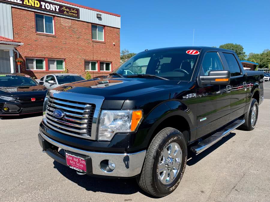 2012 Ford F-150 4WD SuperCrew 145" XLT, available for sale in South Windsor, Connecticut | Mike And Tony Auto Sales, Inc. South Windsor, Connecticut