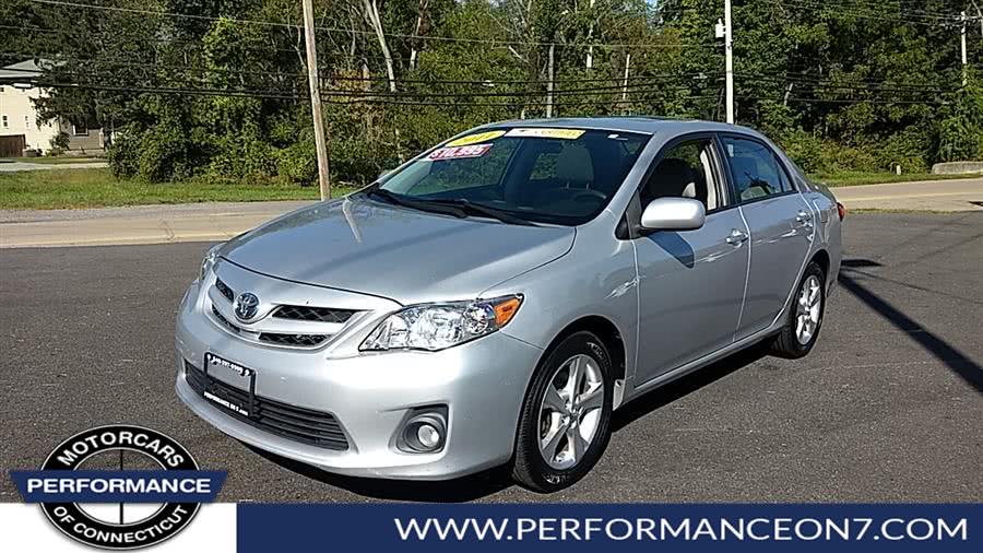 2011 Toyota Corolla 4dr Sdn Auto LE, available for sale in Wilton, Connecticut | Performance Motor Cars Of Connecticut LLC. Wilton, Connecticut