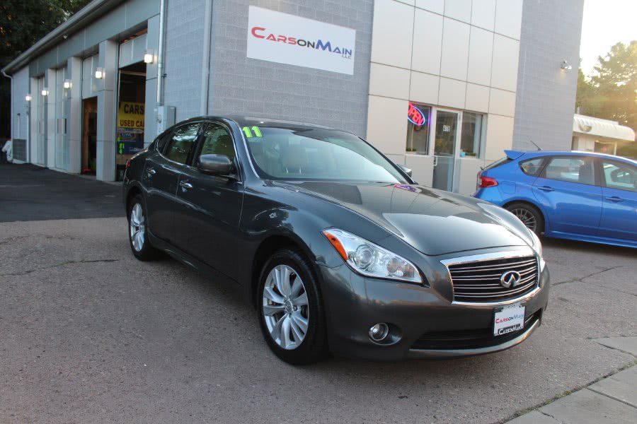 2011 Infiniti M37 4dr Sdn AWD, available for sale in Manchester, Connecticut | Carsonmain LLC. Manchester, Connecticut