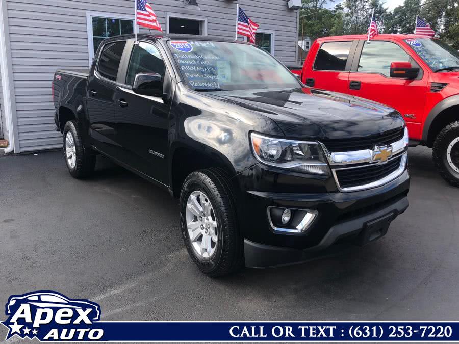 2015 Chevrolet Colorado 4WD Crew Cab 140.5" LT, available for sale in Selden, New York | Apex Auto. Selden, New York