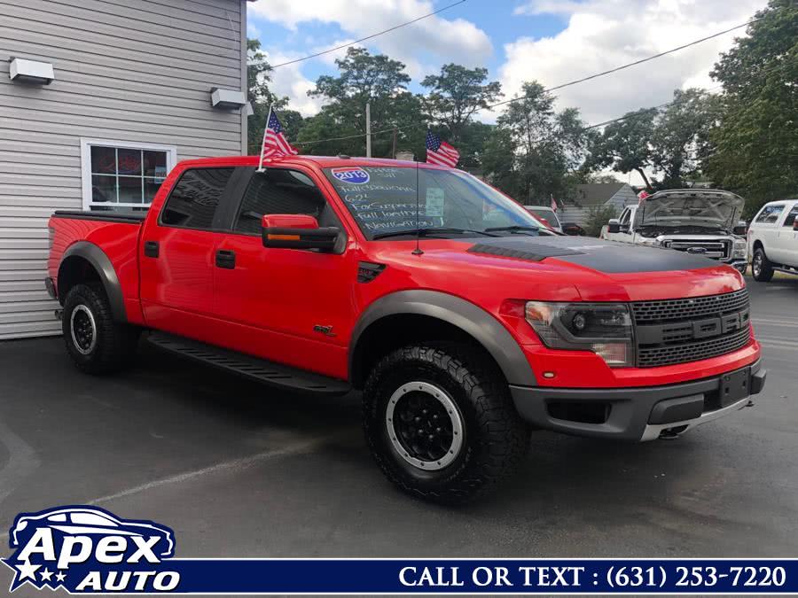 2013 Ford F-150 4WD SuperCrew 145" SVT Raptor, available for sale in Selden, New York | Apex Auto. Selden, New York