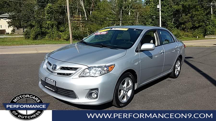 2011 Toyota Corolla 4dr Sdn Auto LE, available for sale in Wappingers Falls, New York | Performance Motor Cars. Wappingers Falls, New York