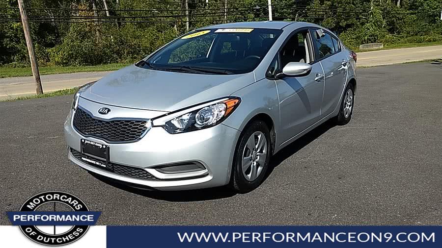 2015 Kia Forte 4dr Sdn Auto LX, available for sale in Wappingers Falls, New York | Performance Motor Cars. Wappingers Falls, New York