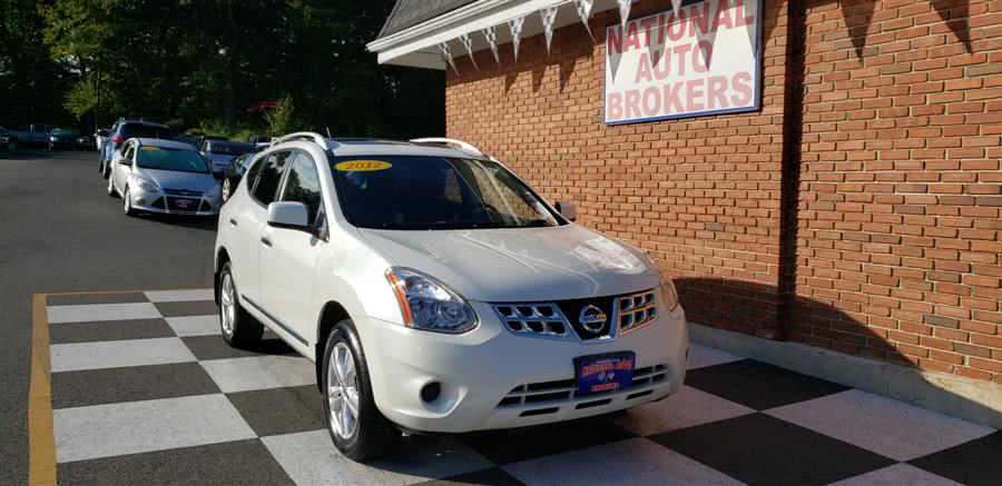 2012 Nissan Rogue AWD 4dr S, available for sale in Waterbury, Connecticut | National Auto Brokers, Inc.. Waterbury, Connecticut