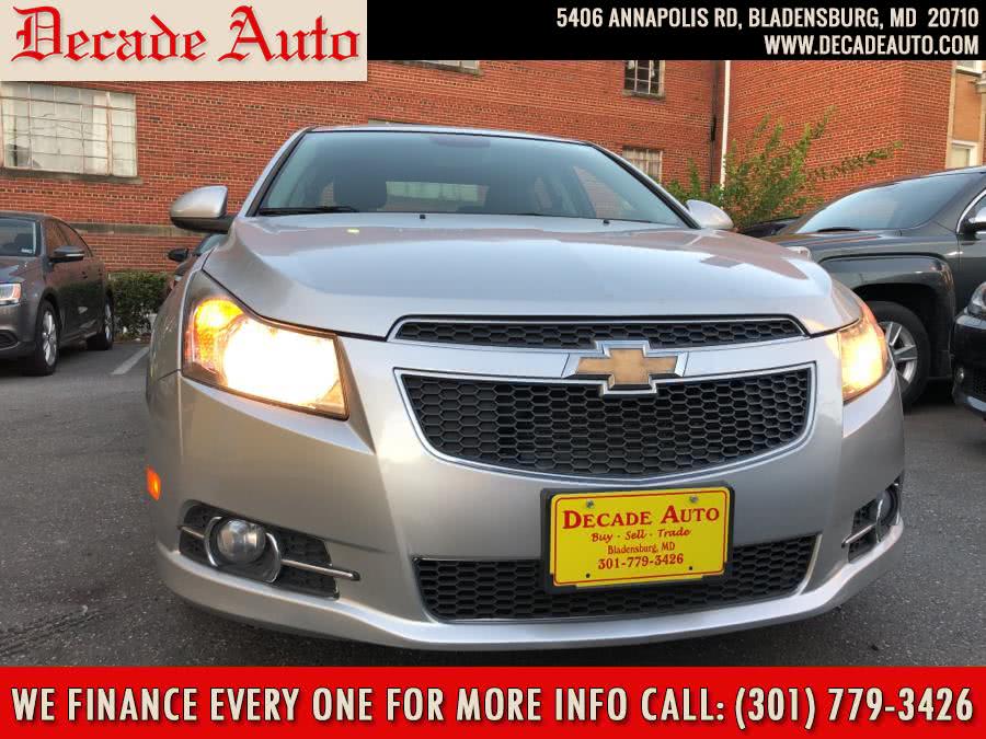 2012 Chevrolet Cruze 4dr Sdn LTZ, available for sale in Bladensburg, Maryland | Decade Auto. Bladensburg, Maryland