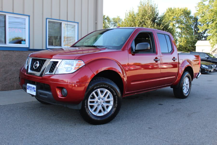 2016 Nissan Frontier 4WD Crew Cab SWB Auto SV, available for sale in East Windsor, Connecticut | Century Auto And Truck. East Windsor, Connecticut