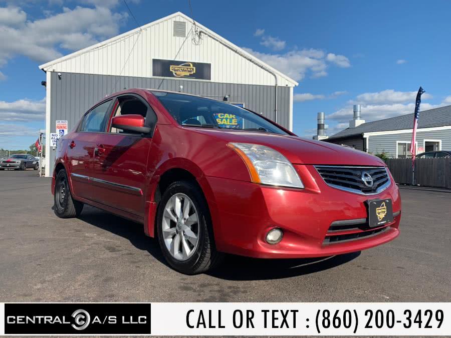 2011 Nissan Sentra 4dr Sdn I4 CVT 2.0 S, available for sale in East Windsor, Connecticut | Central A/S LLC. East Windsor, Connecticut