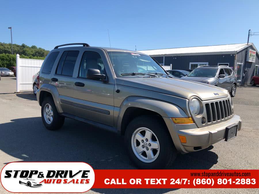 2007 Jeep Liberty 4WD 4dr Sport, available for sale in East Windsor, Connecticut | Stop & Drive Auto Sales. East Windsor, Connecticut