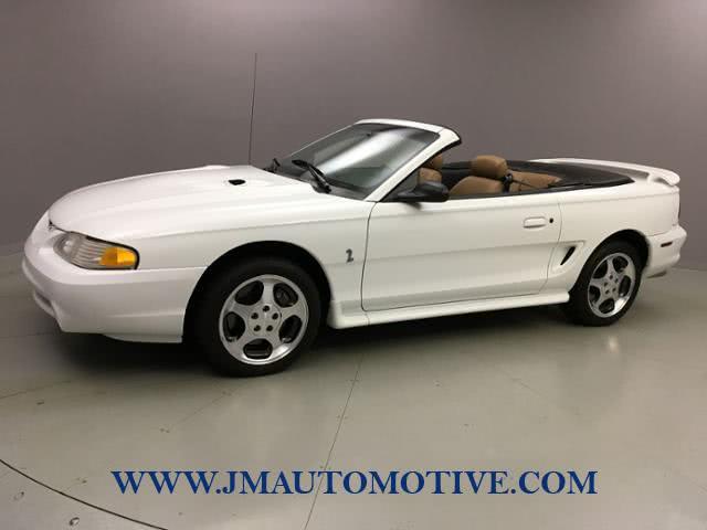 1996 Ford Mustang 2dr Convertible Cobra, available for sale in Naugatuck, Connecticut | J&M Automotive Sls&Svc LLC. Naugatuck, Connecticut