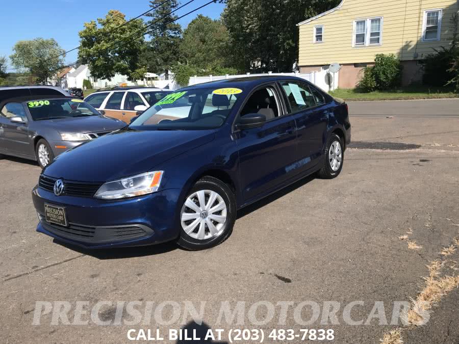 2013 Volkswagen Jetta Sedan 4dr Man S, available for sale in Branford, Connecticut | Precision Motor Cars LLC. Branford, Connecticut