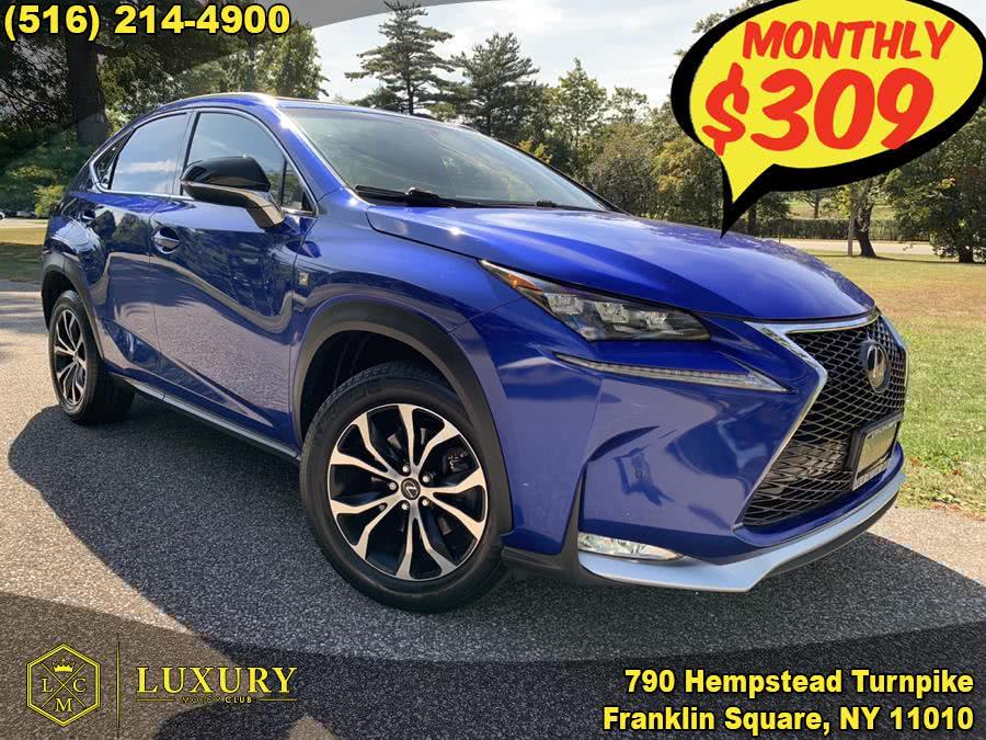 2016 Lexus NX 200t AWD 4dr F Sport, available for sale in Franklin Square, New York | Luxury Motor Club. Franklin Square, New York