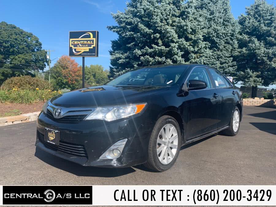 2013 Toyota Camry 4dr Sdn I4 Auto XLE (Natl), available for sale in East Windsor, Connecticut | Central A/S LLC. East Windsor, Connecticut