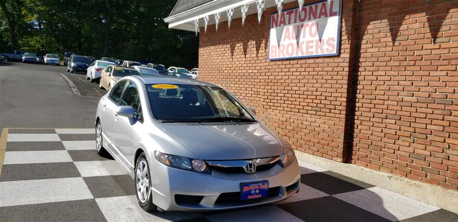 2009 Honda Civic Sdn 4dr Auto LX, available for sale in Waterbury, Connecticut | National Auto Brokers, Inc.. Waterbury, Connecticut