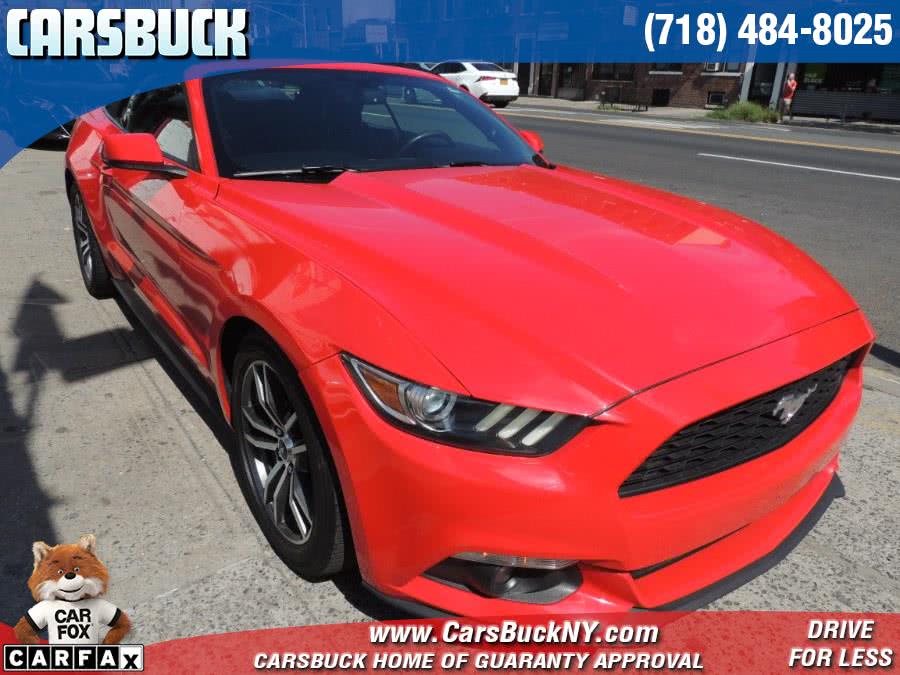 2015 Ford Mustang 2dr Conv EcoBoost Premium, available for sale in Brooklyn, New York | Carsbuck Inc.. Brooklyn, New York