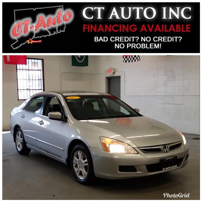2007 Honda Accord Sdn LX, available for sale in Bridgeport, Connecticut | CT Auto. Bridgeport, Connecticut 2007 Honda Accord Sdn LX, available for sale in Bridgeport, Connecticut | CT Auto. Bridgeport, Connecticut