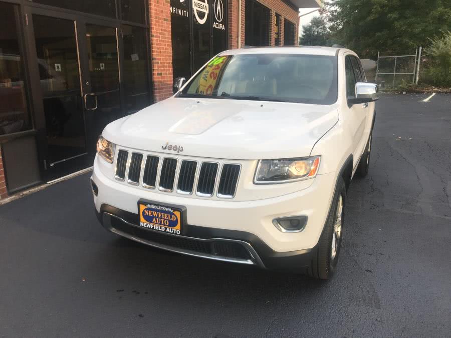 2016 Jeep Grand Cherokee 4WD 4dr Limited, available for sale in Middletown, Connecticut | Newfield Auto Sales. Middletown, Connecticut