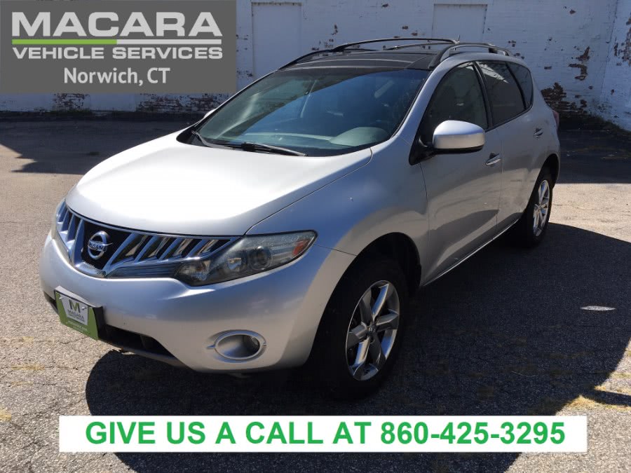 2010 Nissan Murano AWD 4dr SL, available for sale in Norwich, Connecticut | MACARA Vehicle Services, Inc. Norwich, Connecticut