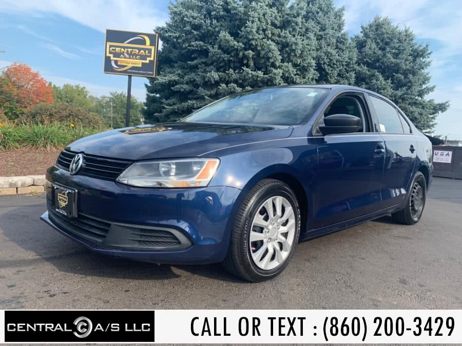 2013 Volkswagen Jetta Sedan 4dr Auto S, available for sale in East Windsor, Connecticut | Central A/S LLC. East Windsor, Connecticut