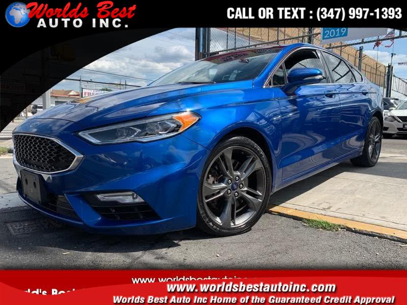 2017 Ford Fusion Sport AWD, available for sale in Brooklyn, New York | Worlds Best Auto Inc. Brooklyn, New York