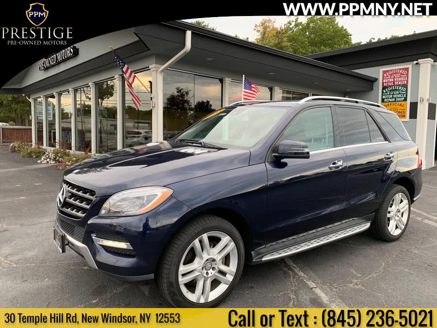 2013 Mercedes-Benz M-Class 4MATIC 4dr ML 350, available for sale in New Windsor, New York | Prestige Pre-Owned Motors Inc. New Windsor, New York