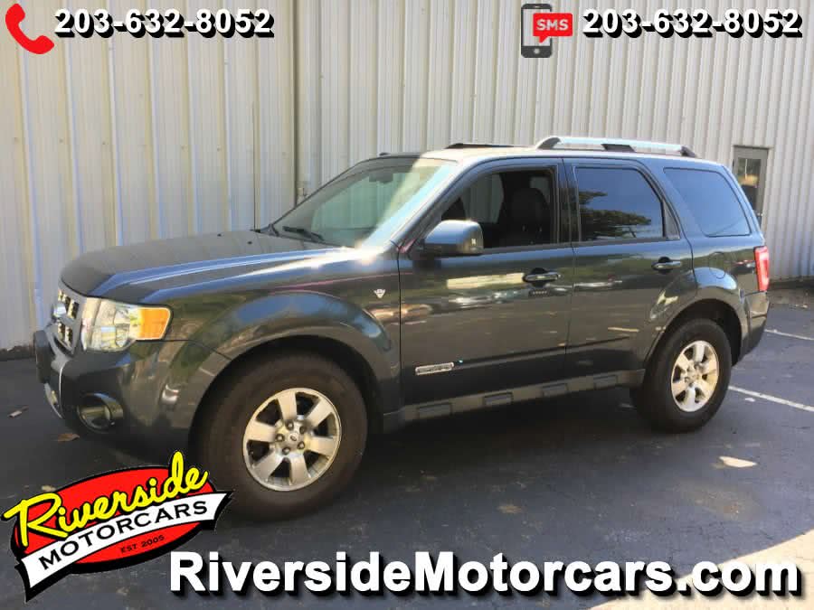 2008 Ford Escape Limited 4WD, available for sale in Naugatuck, Connecticut | Riverside Motorcars, LLC. Naugatuck, Connecticut