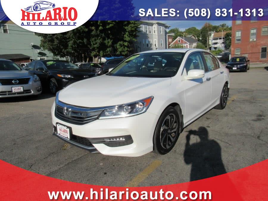 2016 Honda Accord Sdn 4dr I4 CVT EX-L, available for sale in Worcester, Massachusetts | Hilario's Auto Sales Inc.. Worcester, Massachusetts