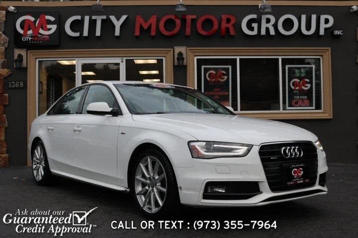 2014 Audi A4 2.0T Premium Plus, available for sale in Haskell, New Jersey | City Motor Group Inc.. Haskell, New Jersey