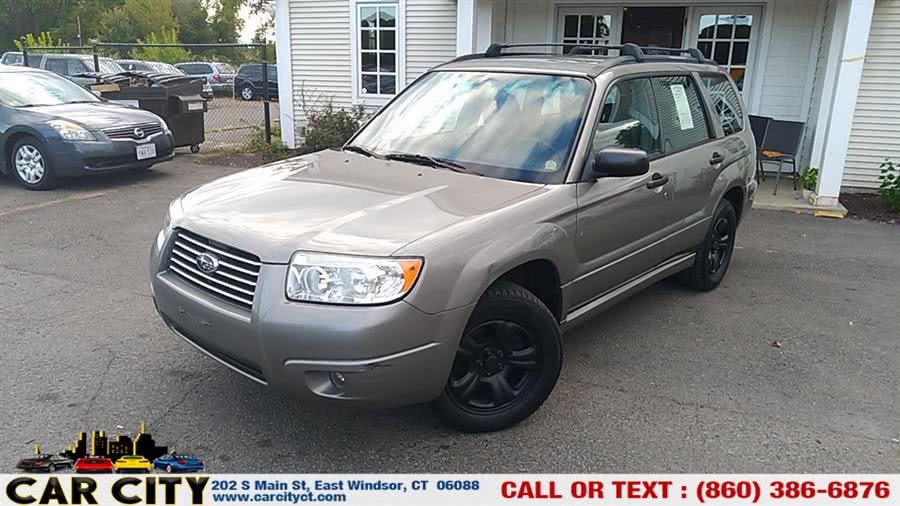 2006 Subaru Forester 4dr 2.5 X Auto, available for sale in East Windsor, Connecticut | Car City LLC. East Windsor, Connecticut