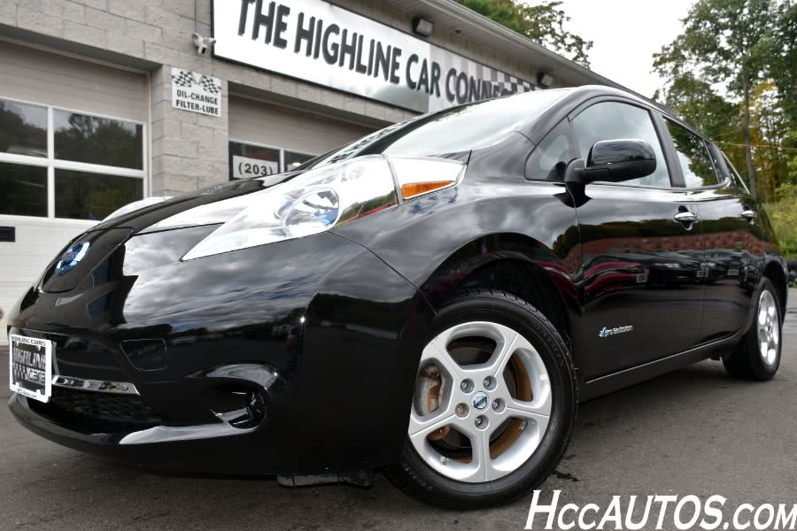 2013 Nissan LEAF 4dr HB SV, available for sale in Waterbury, Connecticut | Highline Car Connection. Waterbury, Connecticut