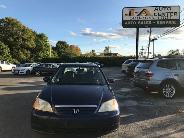 2001 Honda Civic 4dr Sdn EX Auto, available for sale in Raynham, Massachusetts | J & A Auto Center. Raynham, Massachusetts