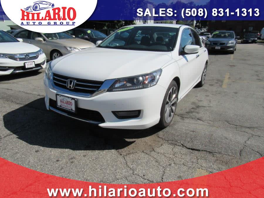 2015 Honda Accord Sdn 4dr I4 CVT Sport, available for sale in Worcester, Massachusetts | Hilario's Auto Sales Inc.. Worcester, Massachusetts