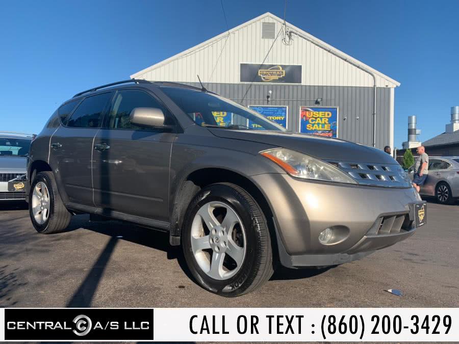2004 Nissan Murano 4dr SL AWD V6, available for sale in East Windsor, Connecticut | Central A/S LLC. East Windsor, Connecticut