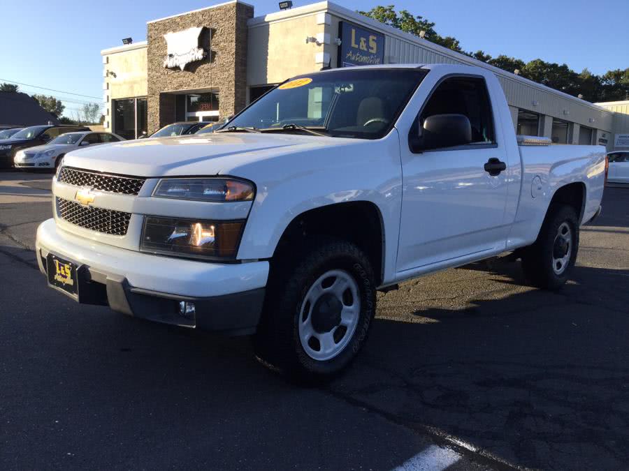 2012 Chevrolet Colorado 4WD Reg Cab Work Truck, available for sale in Plantsville, Connecticut | L&S Automotive LLC. Plantsville, Connecticut