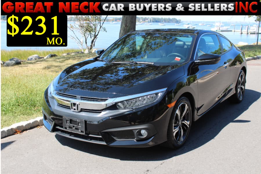 2017 Honda Civic Coupe Touring CVT, available for sale in Great Neck, New York | Great Neck Car Buyers & Sellers. Great Neck, New York