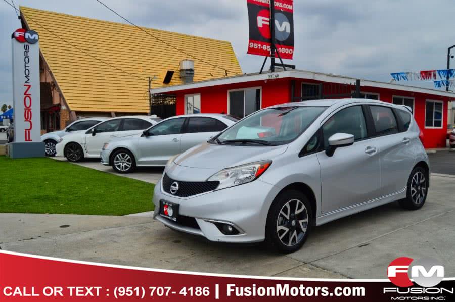2015 Nissan Versa Note 5dr HB CVT 1.6 S Plus, available for sale in Moreno Valley, California | Fusion Motors Inc. Moreno Valley, California