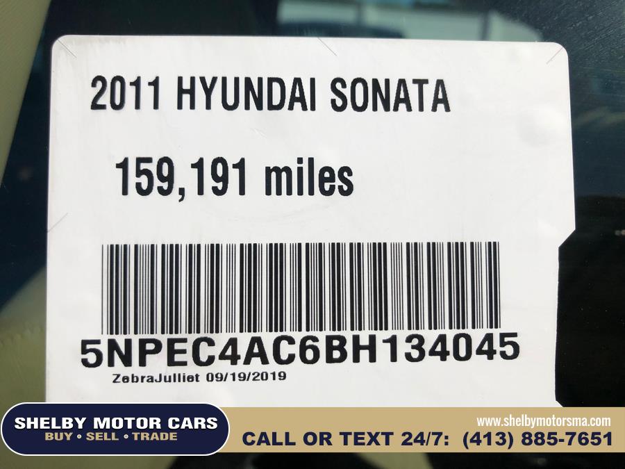2011 Hyundai Sonata 4dr Sdn 2.4L Auto SE, available for sale in Springfield, Massachusetts | Shelby Motor Cars. Springfield, Massachusetts 2011 Hyundai Sonata 4dr Sdn 2.4L Auto SE, available for sale in Springfield, Massachusetts | Shelby Motor Cars. Springfield, Massachusetts