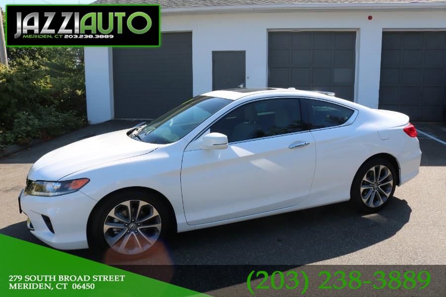 2015 Honda Accord Coupe 2dr V6 Auto EX-L w/Navi, available for sale in Meriden, Connecticut | Jazzi Auto Sales LLC. Meriden, Connecticut