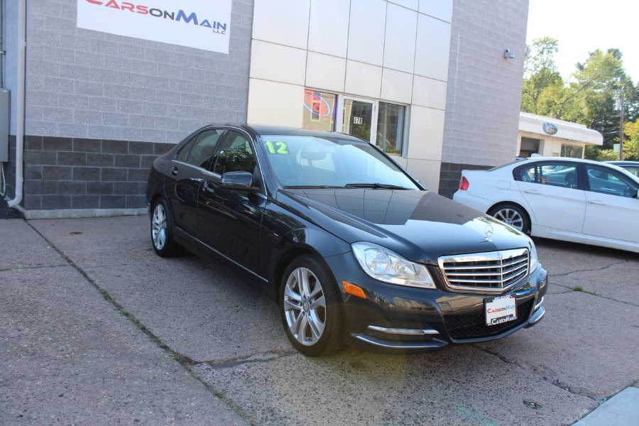 2012 Mercedes-Benz C-Class 4dr Sdn C300 Sport 4MATIC, available for sale in Manchester, Connecticut | Carsonmain LLC. Manchester, Connecticut