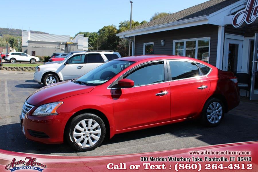 2013 Nissan Sentra 4dr Sdn I4 CVT SV, available for sale in Plantsville, Connecticut | Auto House of Luxury. Plantsville, Connecticut 2013 Nissan Sentra 4dr Sdn I4 CVT SV, available for sale in Plantsville, Connecticut | Auto House of Luxury. Plantsville, Connecticut