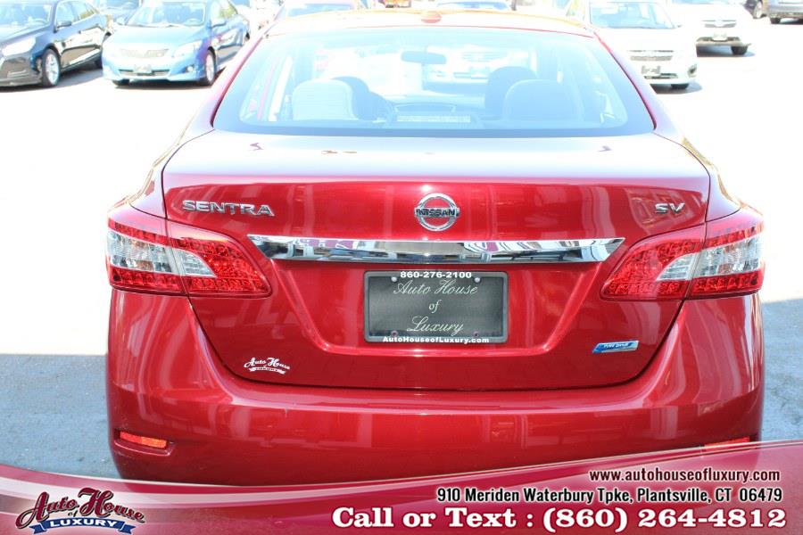 2013 Nissan Sentra 4dr Sdn I4 CVT SV, available for sale in Plantsville, Connecticut | Auto House of Luxury. Plantsville, Connecticut 2013 Nissan Sentra 4dr Sdn I4 CVT SV, available for sale in Plantsville, Connecticut | Auto House of Luxury. Plantsville, Connecticut