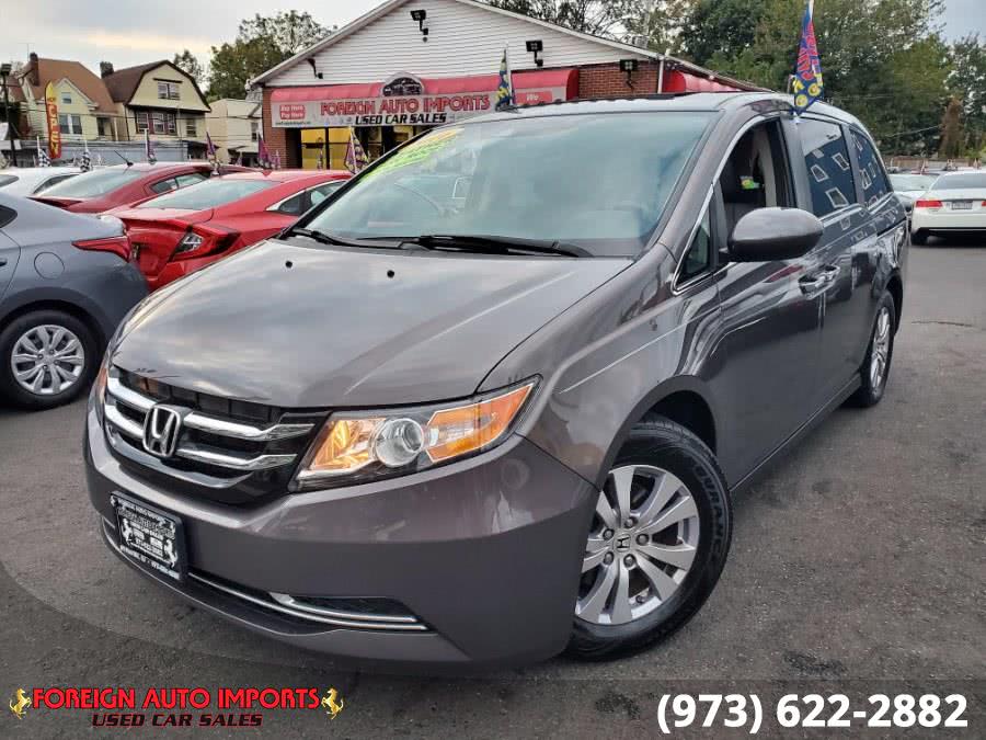 2016 Honda Odyssey 5dr EX-L, available for sale in Irvington, New Jersey | Foreign Auto Imports. Irvington, New Jersey