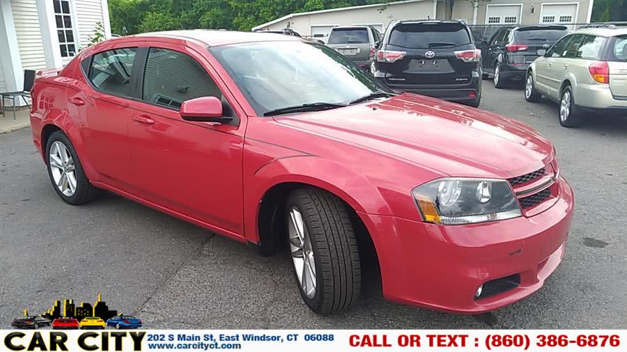 2013 Dodge Avenger 2.4L Auto w/Sunroof, available for sale in East Windsor, Connecticut | Car City LLC. East Windsor, Connecticut